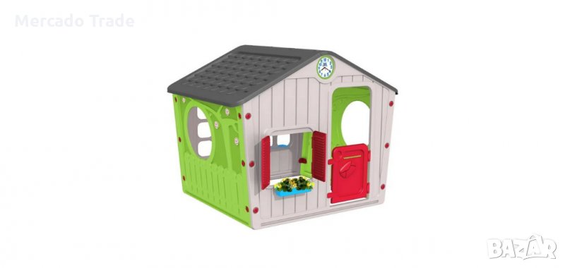 Детска пластмасова къщичка, Бяла, снимка 1