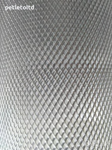 Фина метална мрежа с отвор - ромб - за филтри, вентилационни решетки или декоративни приложения, снимка 1