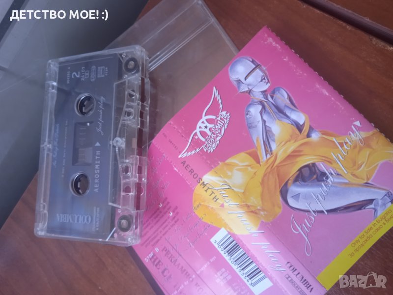 Aerosmith ‎– Just Push Play - оригинална касета, снимка 1