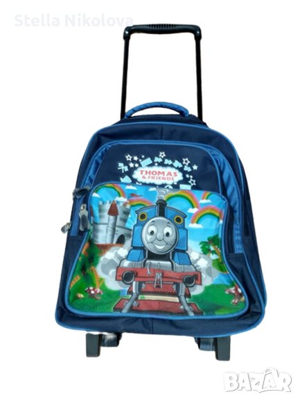 Ученическа Раница с колелца, снимка 1