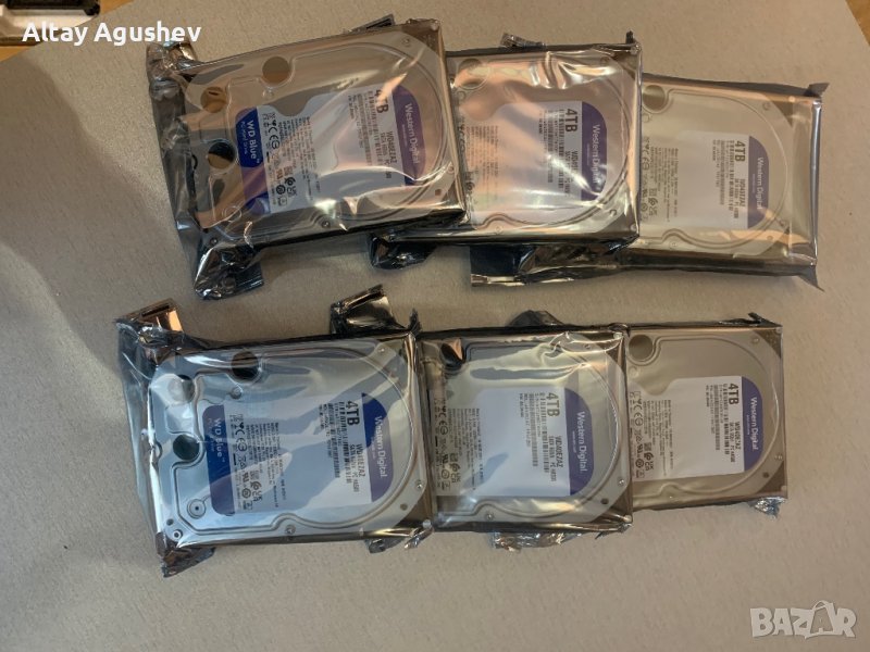  HDD хард диск за Видеонаблюдение  4 ТБ   HDD 4TB, снимка 1