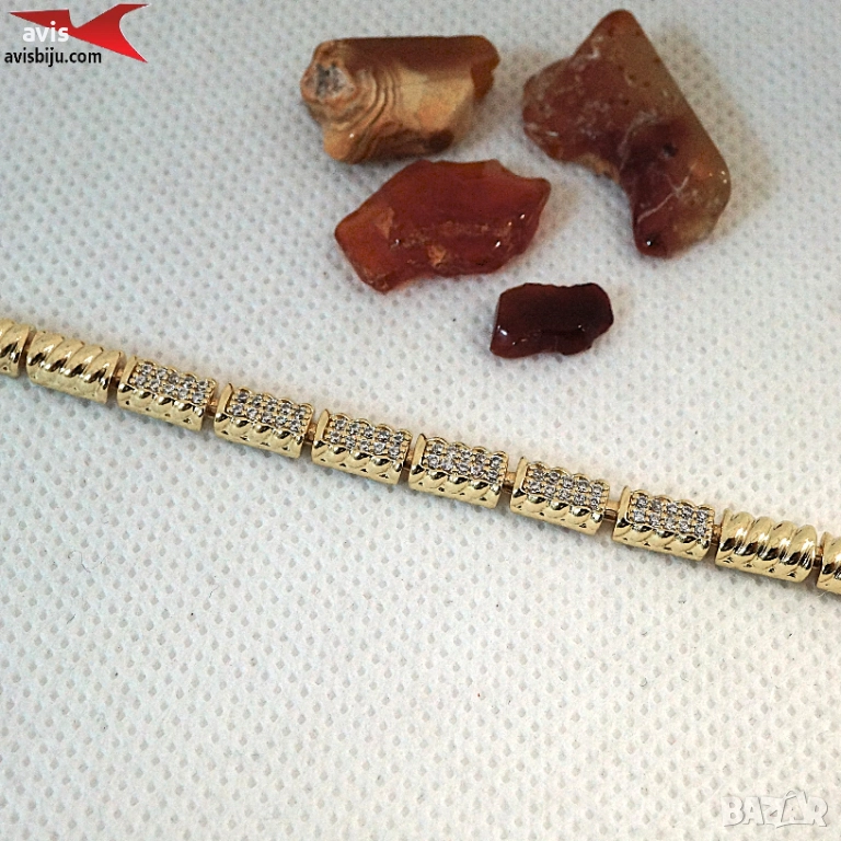 Гривна с 14К златно покритие 234833, снимка 1