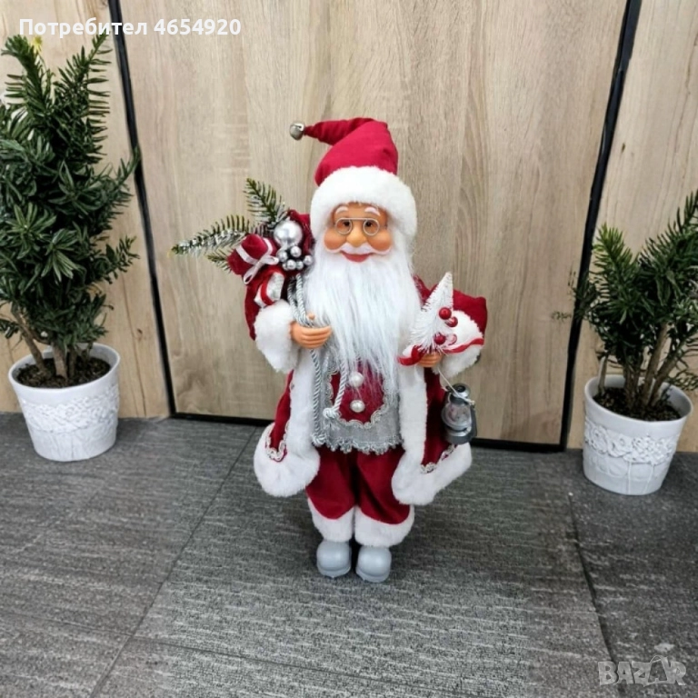 Коледна фигура Дядо Коледа – създай празнично настроение у дома!, снимка 1