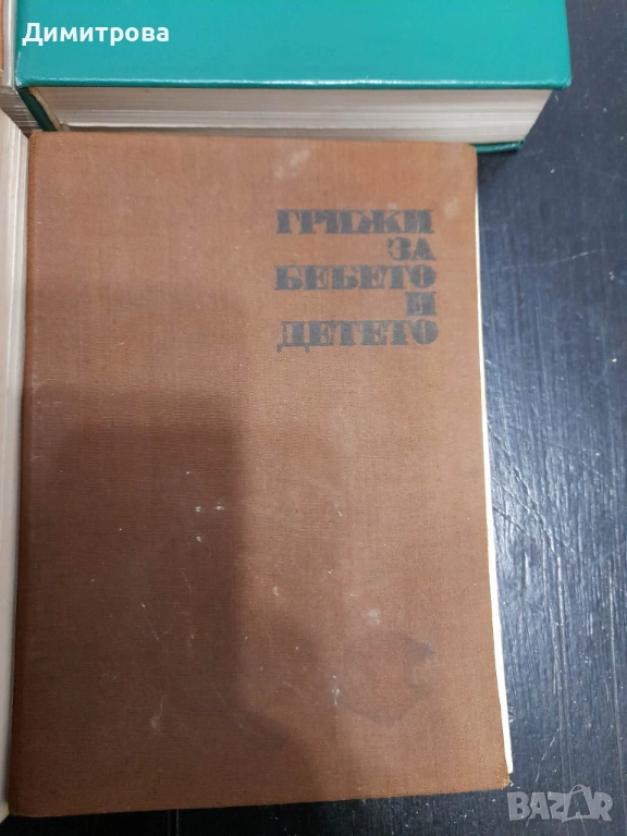 Стара книга Грижи за бебето и детето Бенджамин Спок 1973 г, снимка 1