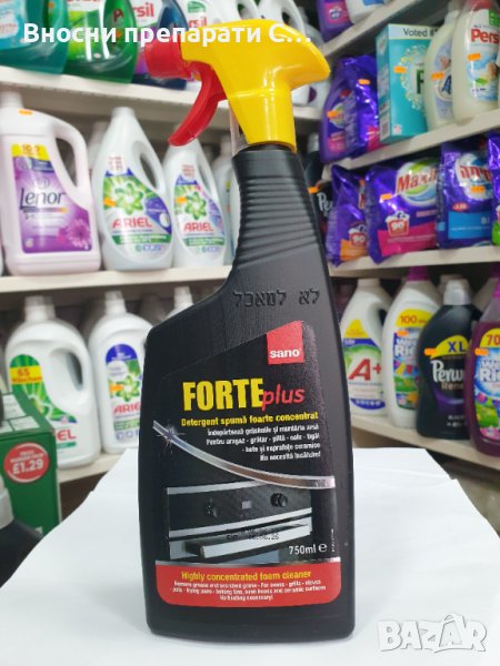 Сано форте , Sano forte почистващ препарат за фурни пяна  черен 750 мл, снимка 1