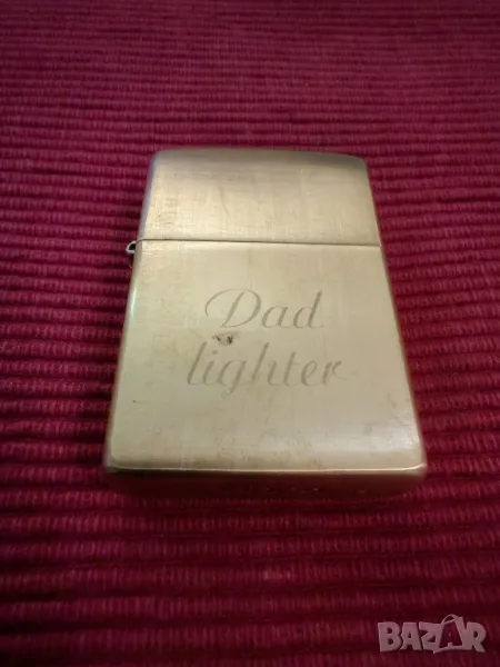 Оригинална,месингова,бензинова запалка ZIPPO. , снимка 1