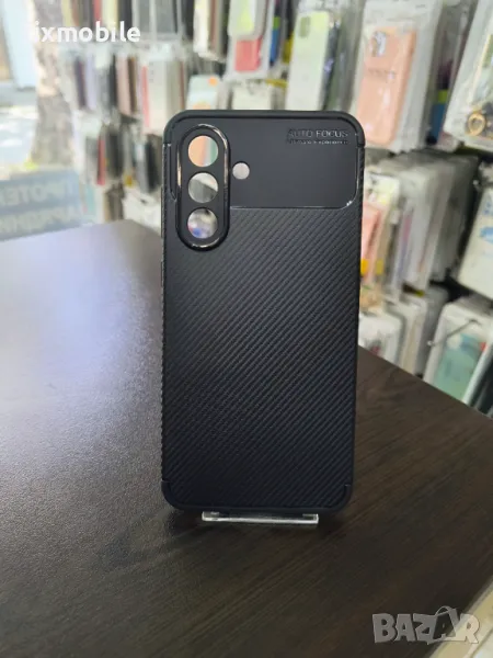 Samsung Galaxy A36 5G Carbon Fiber силиконов кейс, снимка 1