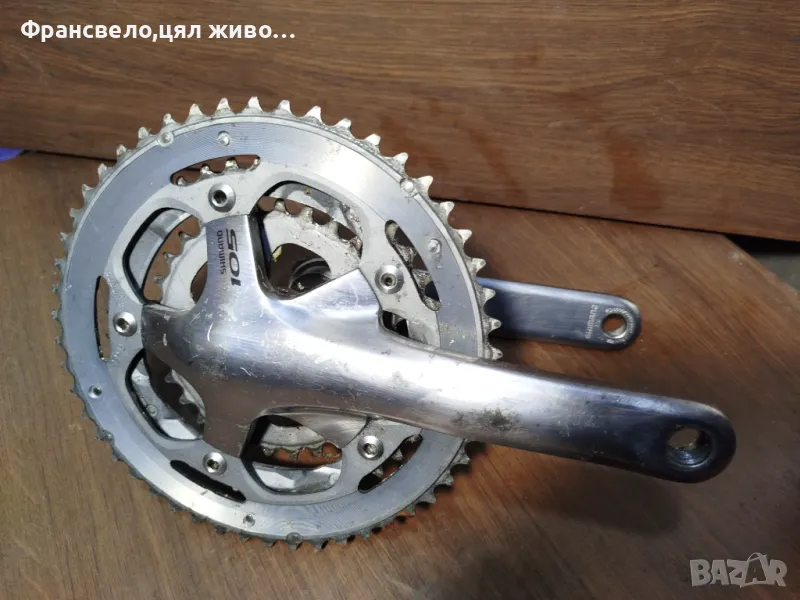 Курбел със средно движение за велосипед колело Shimano 105 fc 5603, снимка 1