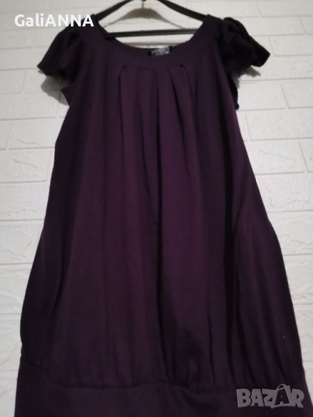 СТРАХОТНА ТУНИКА В ТЪМНОЛИЛАВО 2XL, снимка 1