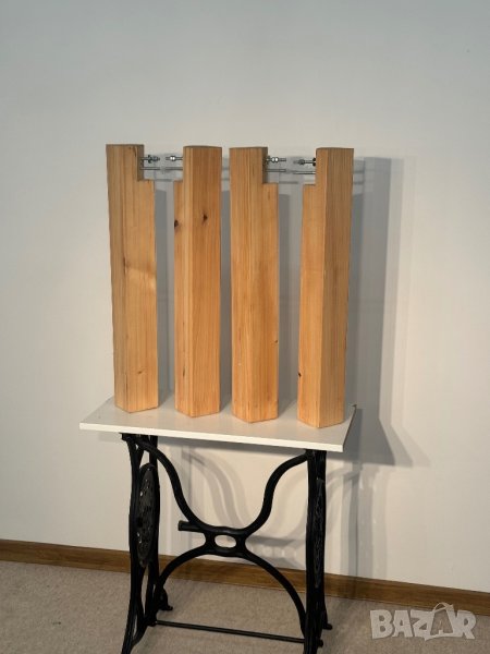 Дървени крака за маси тип CUBE !, снимка 1