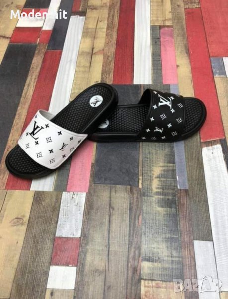 Последни чифтове! Louis Vuitton дамски чехли реплика, снимка 1