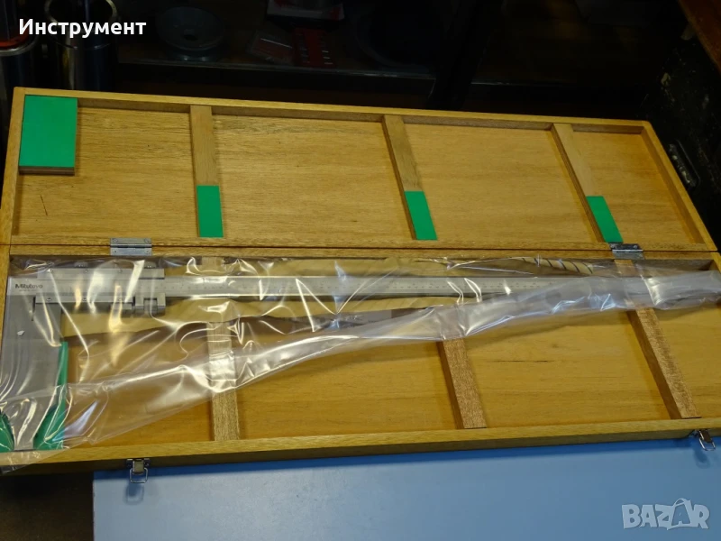 Шублер с удължени челюсти Mitutoyo 534-103 30L 0-750mm Vernier Caliper Long Jaw, снимка 1