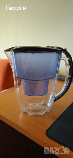 Аквафор Jasper Филтрираща кана за вода, цвят Синя х2,8 литра, снимка 1