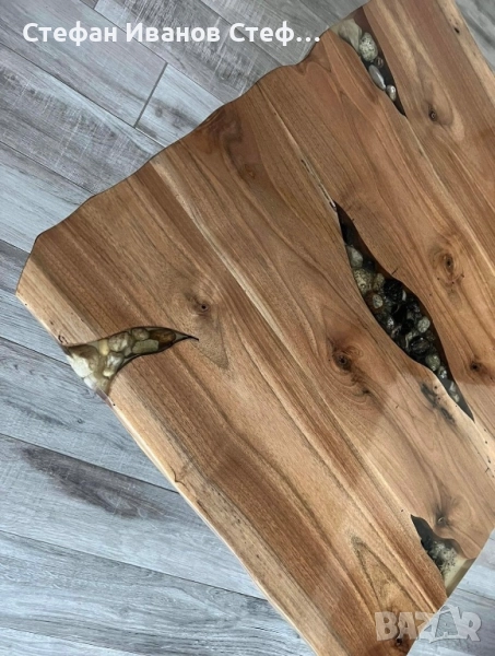 Холна маса от орех със смола, снимка 1