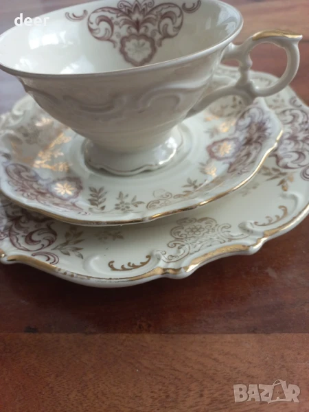 Баварска старина порцеланова чаша, снимка 1