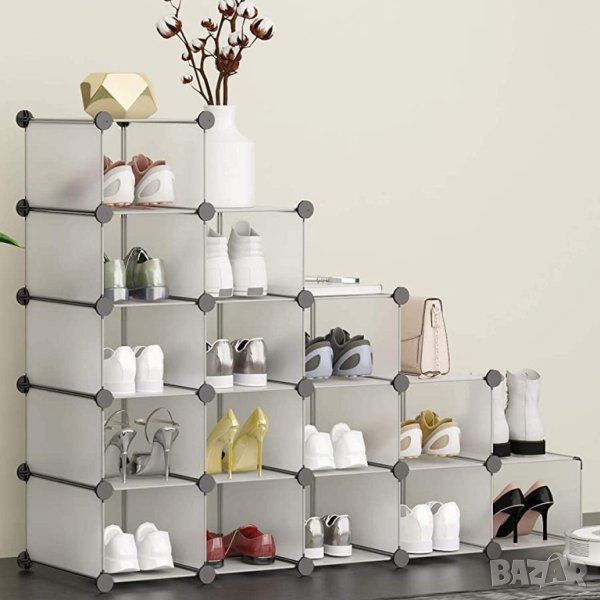 Комбиниран шкаф за съхранение / гардероб / органайзер TSXG0416, снимка 1