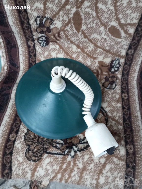 Метална висяща лампа, снимка 1