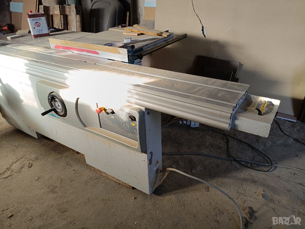 Форматен циркуляр, дискове, кантираща машина и аспирация, снимка 1