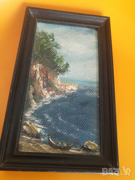 картина маслени бои рамкирана , снимка 1