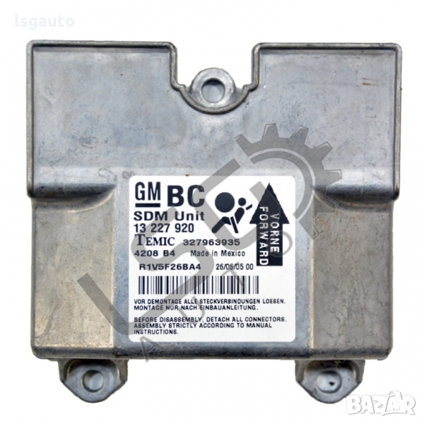AIRBAG модул OPEL Astra H (A04) 2004-2010 OA220222N-127, снимка 1