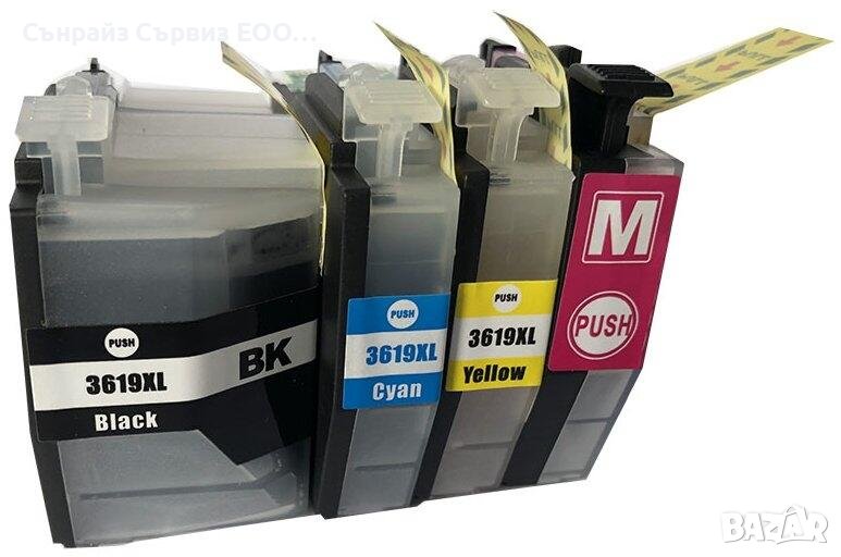 Съвместима мастилена касета / глава за Brother - Цветна, снимка 1