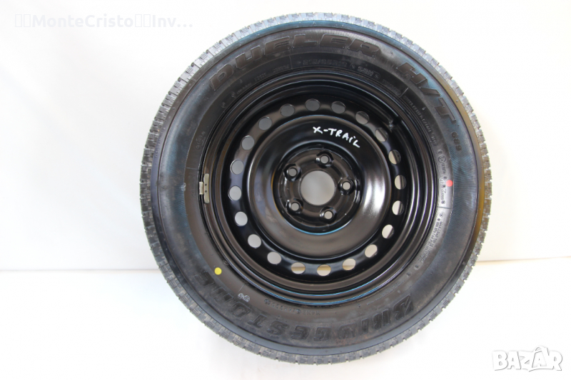 Резервна гума Nissan X-trail (2001-2014г.) Нисан Xtrail / 66.1 / 5x114.3 / джанта, снимка 1