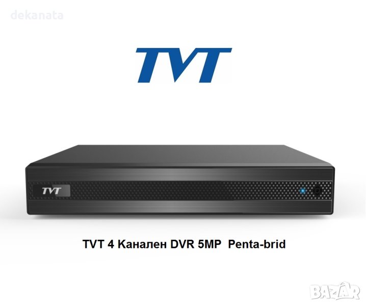 TVT 4 Kанален DVR 5MP-lite Penta-brid TD-2104NS-HC, снимка 1