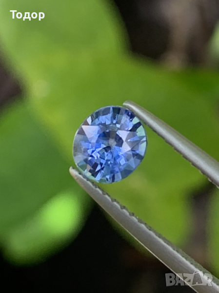 Син Сапфир 0.94 карата, снимка 1