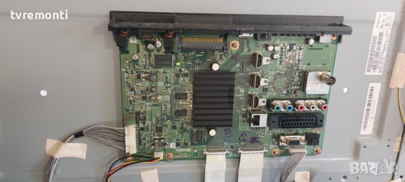 MAIN AV BOARD PE1063 A V28A001396A1  Toshiba 46TL933 for 46 inc DISPLAY T460HVN02.2 , снимка 1