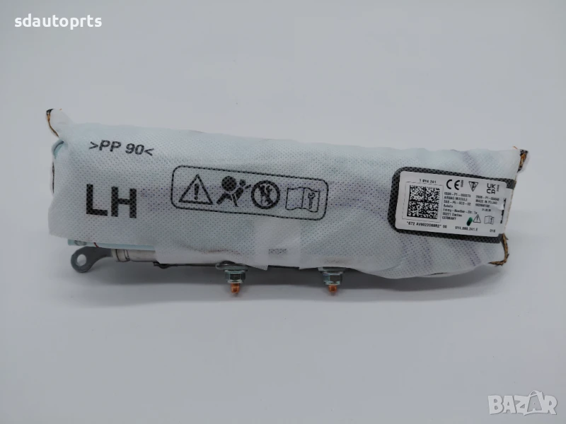 9Y4880241E Нов ОЕ Ляв Аербег Airbag Седалка Porsche Cayenne, снимка 1