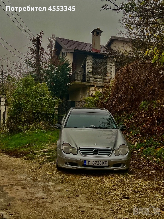 Mercedes c200 compressor Sport coupe, снимка 1