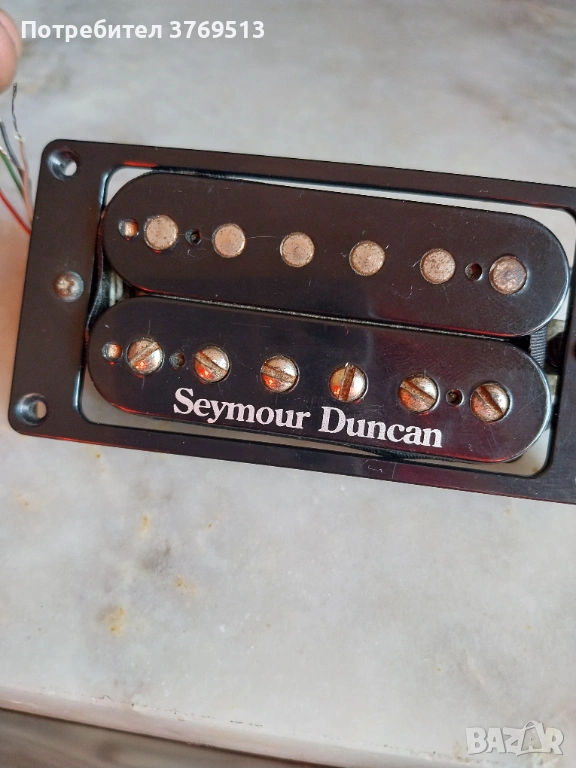 Seymour Duncan SH-4 JB Bridge Black Адаптер за китара, снимка 1