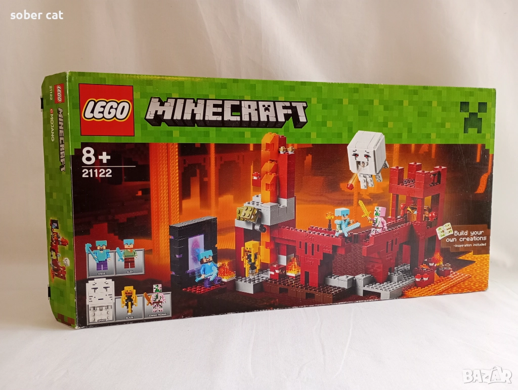 LEGO Minecraft комплект 21122 "The Nether Fortress" от 2015 година, снимка 1