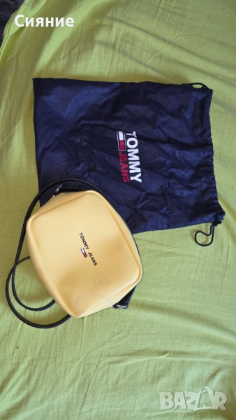 Есенна жълта чанта Tommy hilfiger, снимка 1