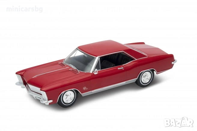 Метални коли: 1965 Buick Riviera Gran Sport 1:24 метален модел (Diecast), снимка 1