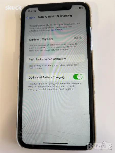 iPhone XR 128GB бял, снимка 1