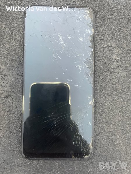 Здрав дисплей (нагорял) със счупено стъкло за Samsung A50, снимка 1