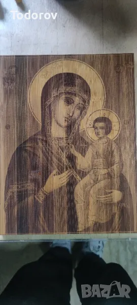 лазерно гравирана икона , снимка 1