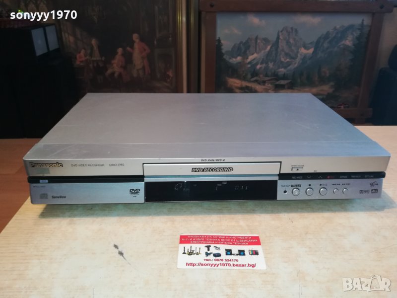 PANASONIC DMR-E50EG DVD VIDEO RECORDER-MADE IN GERMANY 1102221101, снимка 1