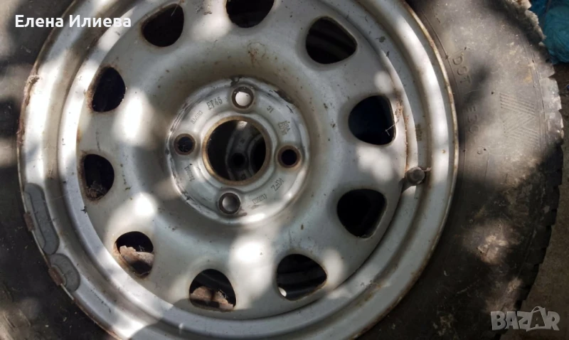 Гуми с джанти - 2 бр (185х60х14), снимка 1