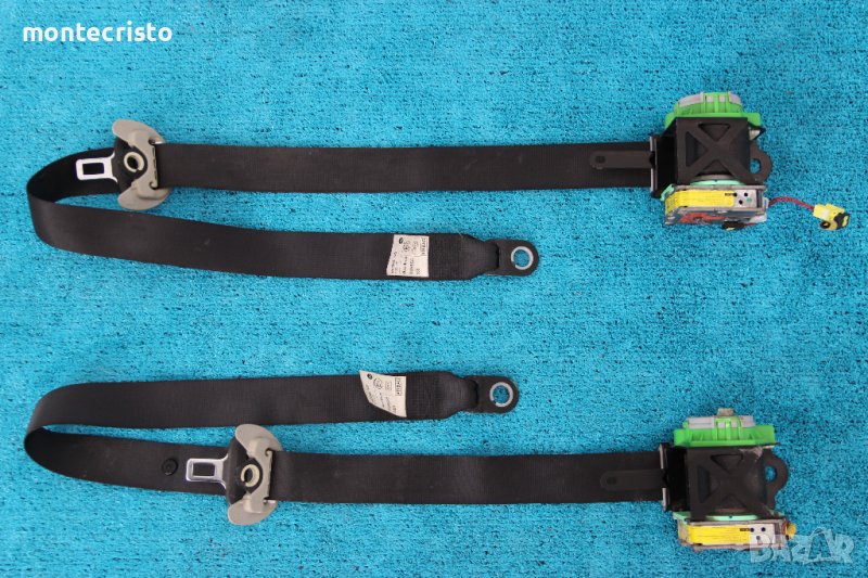 Предни колани Toyota Auris 5 врати (2007-2010г.) преден колан ляв десен, снимка 1