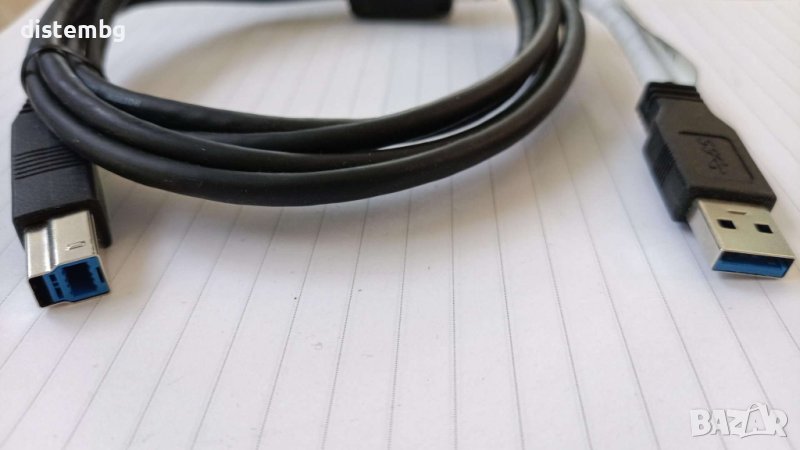 HP 917468-001 USB 3 тип B мъжки към тип A мъжки кабел, снимка 1