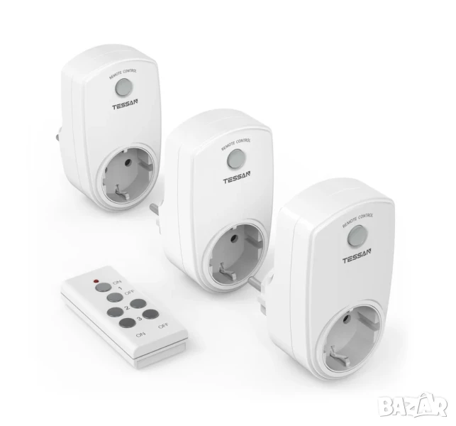 Комплект радио контакти с дистанционно управление 3600W, снимка 1