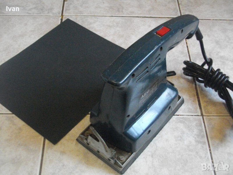 330 Вата-Профи Немски Виброшлайф Прав-Голям-210х110мм-AEG VS-330, снимка 1