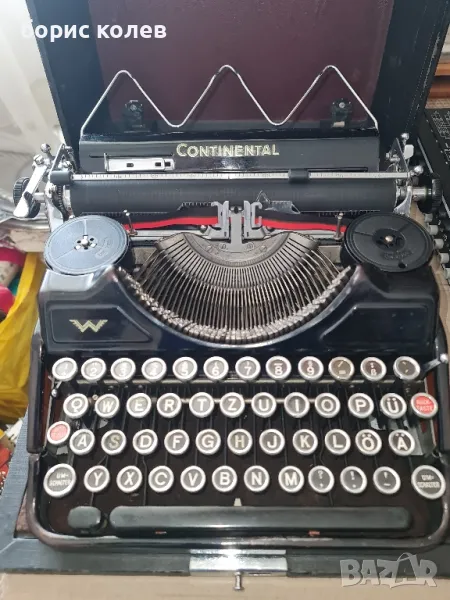 Стара пишеща машина Continental, снимка 1