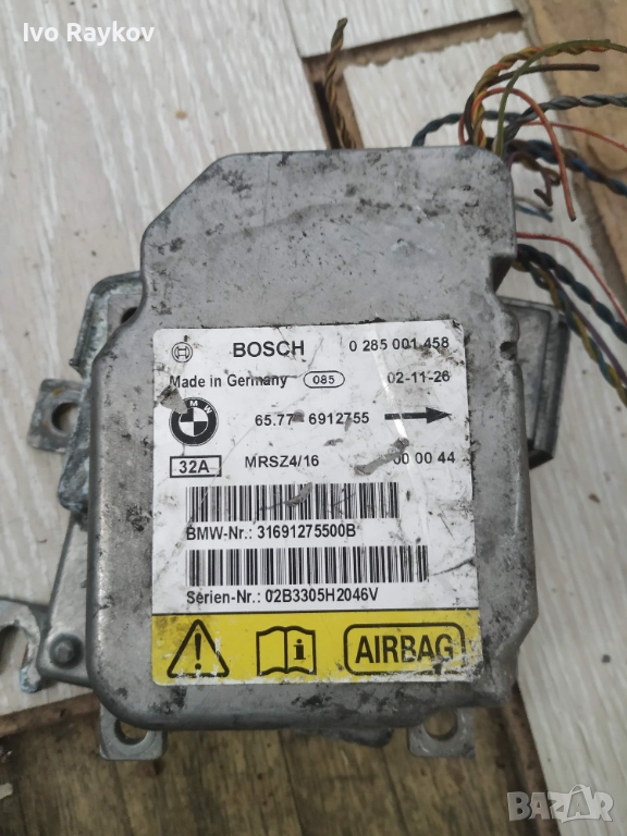 Модул AIRBAG 65776912755 за BMW 3 Touring (E46), снимка 1