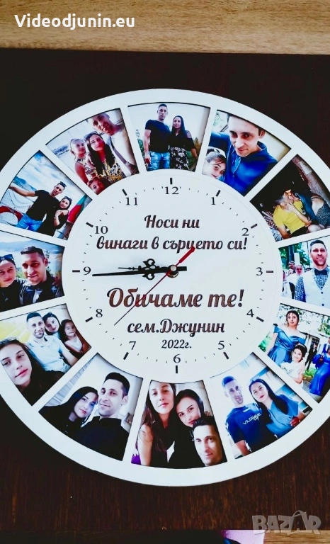 Часовник със снимки, снимка 1