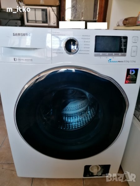  Samsung WD80J6A00AW пералня със сушилня 8кг-5кг, снимка 1
