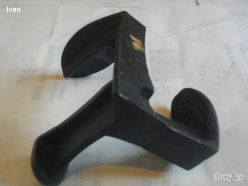 Heimschuster 170мм/2,2кг НОВА НЕМСКА ОРИГИНАЛНА СТАРО КАЧЕСТВО НАКОВАЛНЯ ТРИСТРАННА ТИП ОБУЩАРСКА, снимка 1