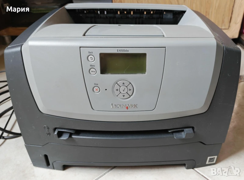 Лазарен принтер Lexmark E450dn, снимка 1